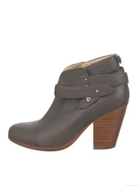 Rag and Bone Harrow gray booties
